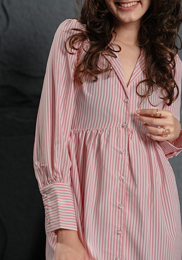DARYA STRIPE DRESS